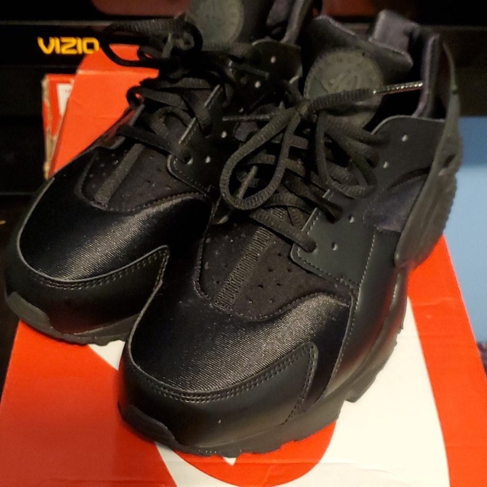 Black sneakers